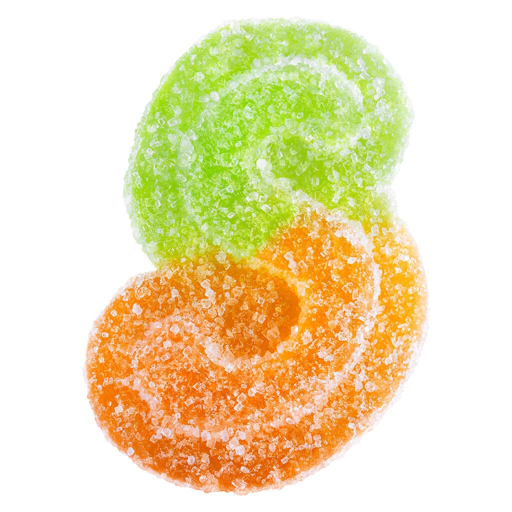 SOURZ by Spinach Fully Blasted Caramel Green Apple Gummy 1 Pack Soft Chews