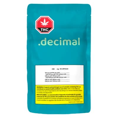 .decimal .decimal - CBD Capsules - 90x20mg CBD Capsules
