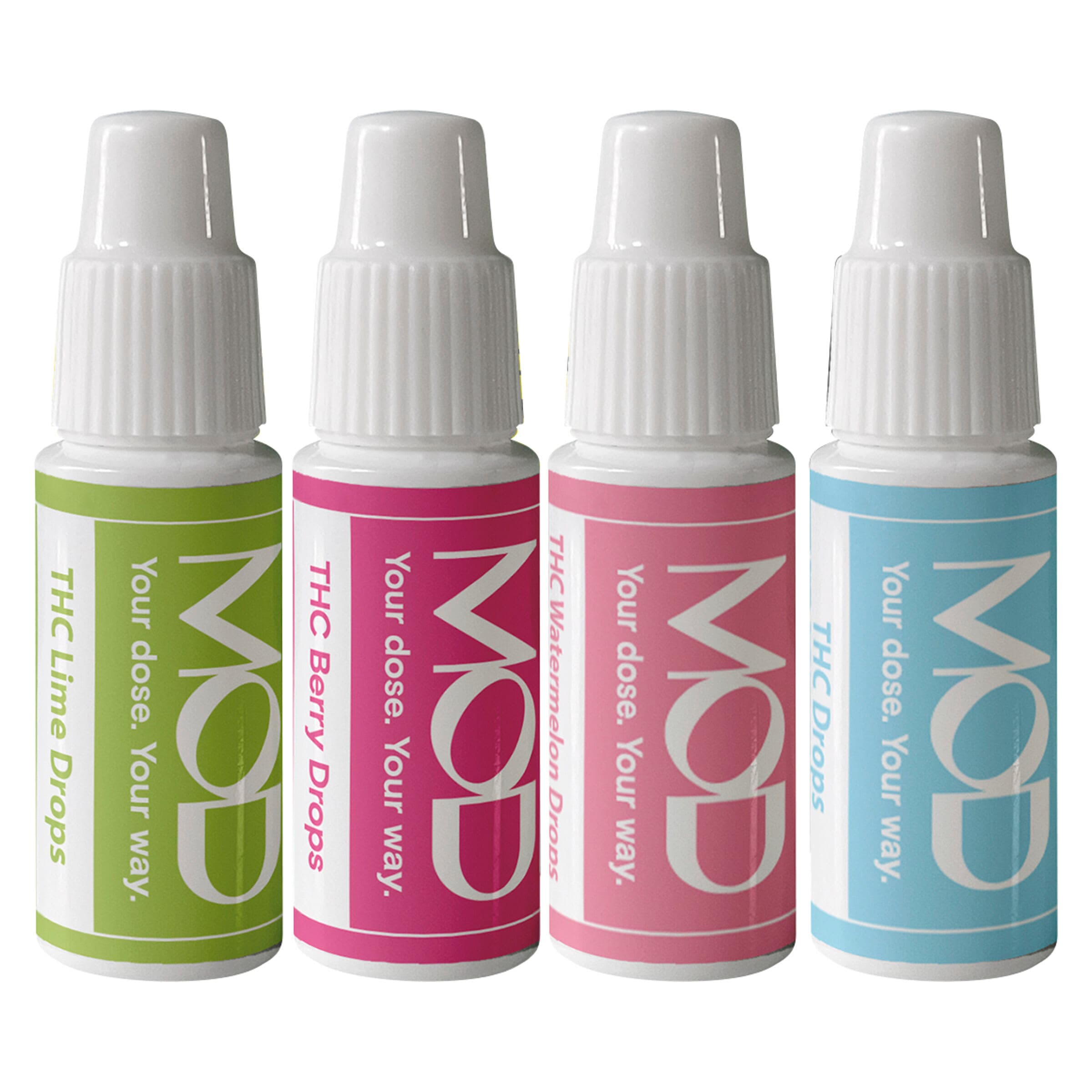 Mod THC Drops Variety Pack - Mod - 12ml Oils