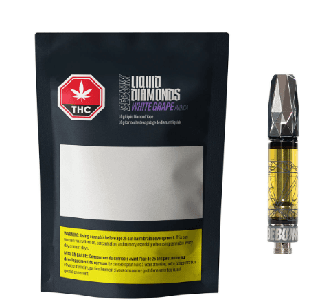 Debunk White Grape Liquid Diamond 510 Thread Cartridge