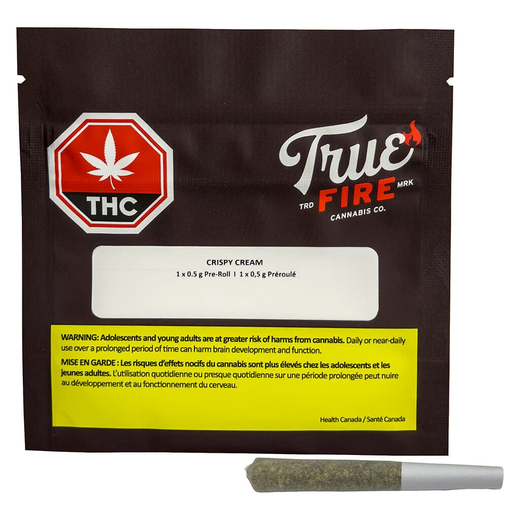 True Fire Crispy Cream Pre-Roll - 1x0.5g