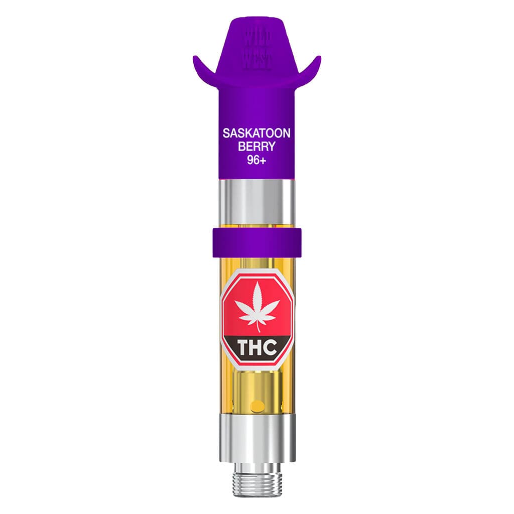 Wild West Wild West 95 Plus Saskatoon Berry Liquid Diamonds 510 Thread Cartridge 0.95g