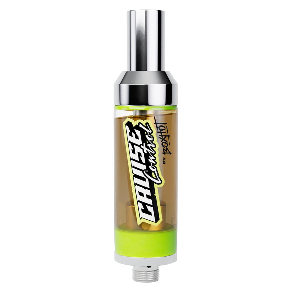 Cruise Control by BOXHOT Formula–V THCV + THC + CBD 510 Thread Cartridge
