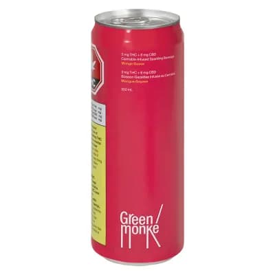 Green Monké Mango Guava Sparkling Soda