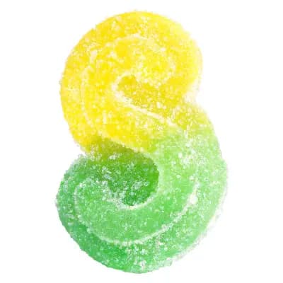 SOURZ by Spinach Fully Blasted Mango Lime1:1 CBC THC 1 Pack Soft Chews