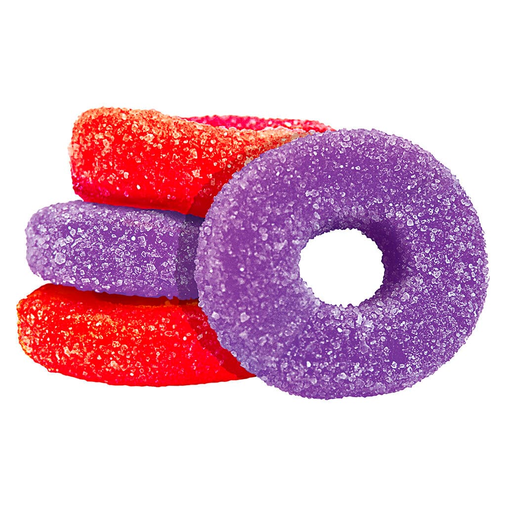 Olli O's Sour Grape & Strawberry THC/CBC/CBD - 4 Pack