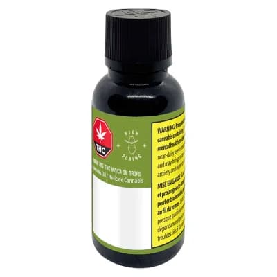 High Plains THC Indica Oil Drops | 35ml