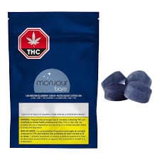 Monjour Bare - CBN Bedtime Blueberry - 4 Pack Lemon Gummies
