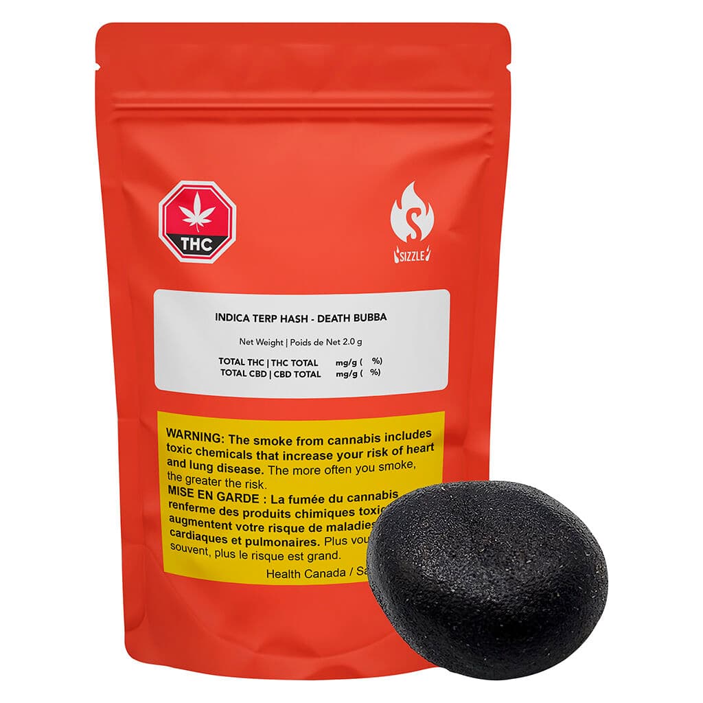 Sizzle 020 - Sizzle - Indica Terp Hash - Death Bubba