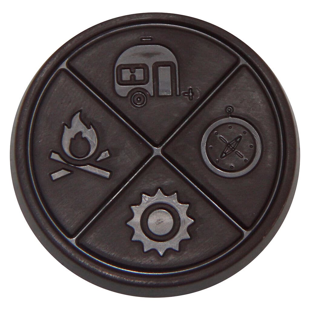 The Hazy Camper Black Forest THC Organic Dark Chocolate - Hybrid - 1 Pack