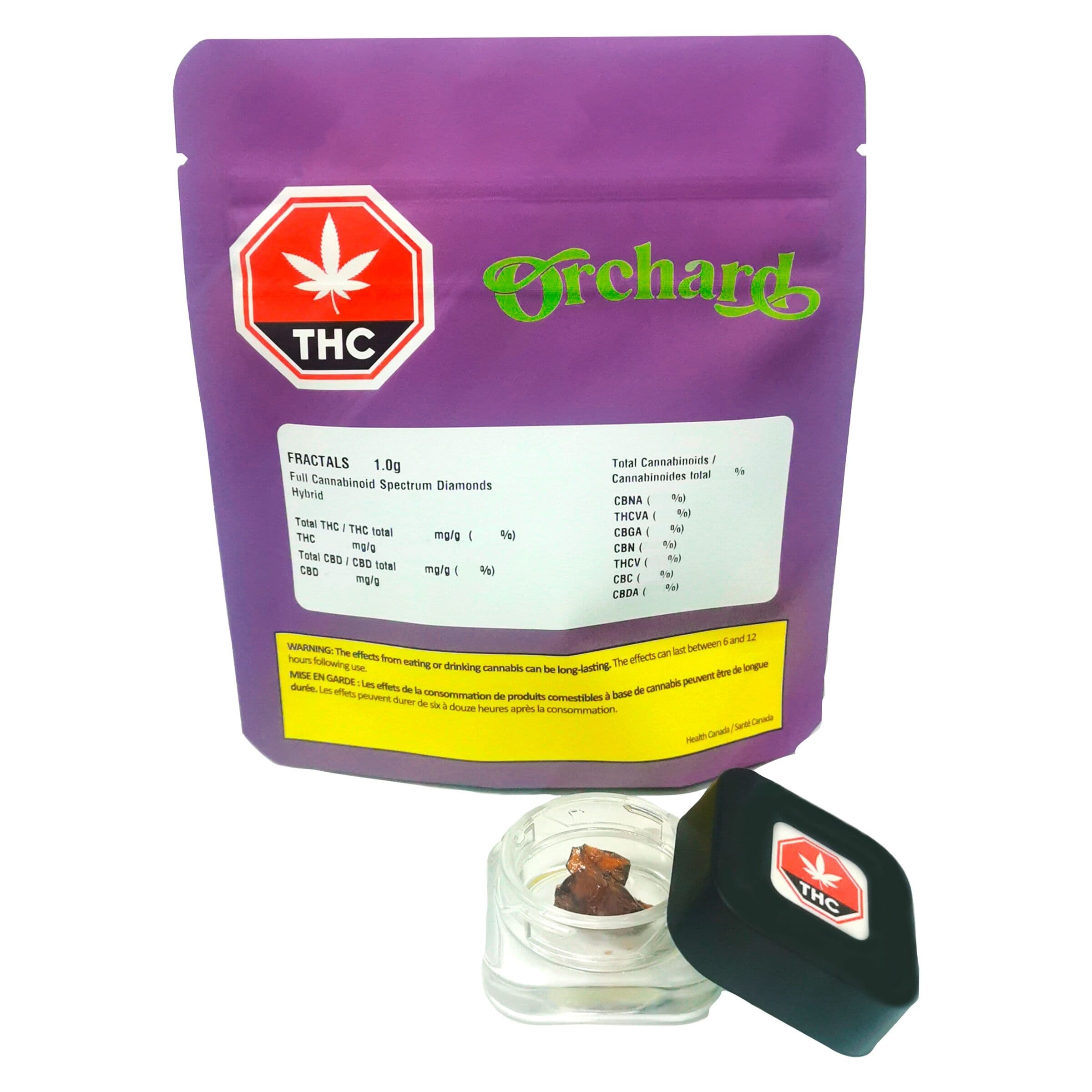 Orchard Fractals Full Cannabinoid Spectrum Diamond - Hybrid