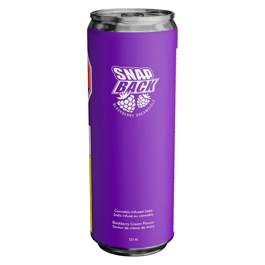 Snap Back Blackberry Vanilla Cream - Hybrid - 355ml