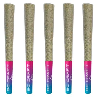 Valhalla Flwr Crenshaw Melon Pre-Rolls - 5x0.5g