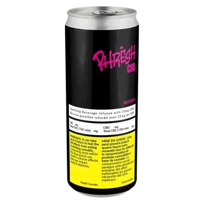 Phresh CBD Raspberry 355ml Beverages