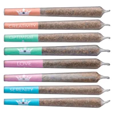 Queen of Bud Crystal Multipack Infused Pre-Roll 8x0.5g - Hybrid
