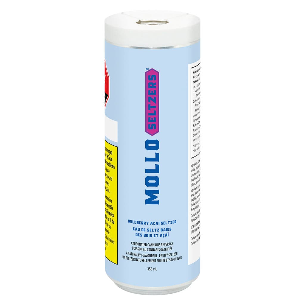Mollo Wildberry Acai Selzter | 355mL