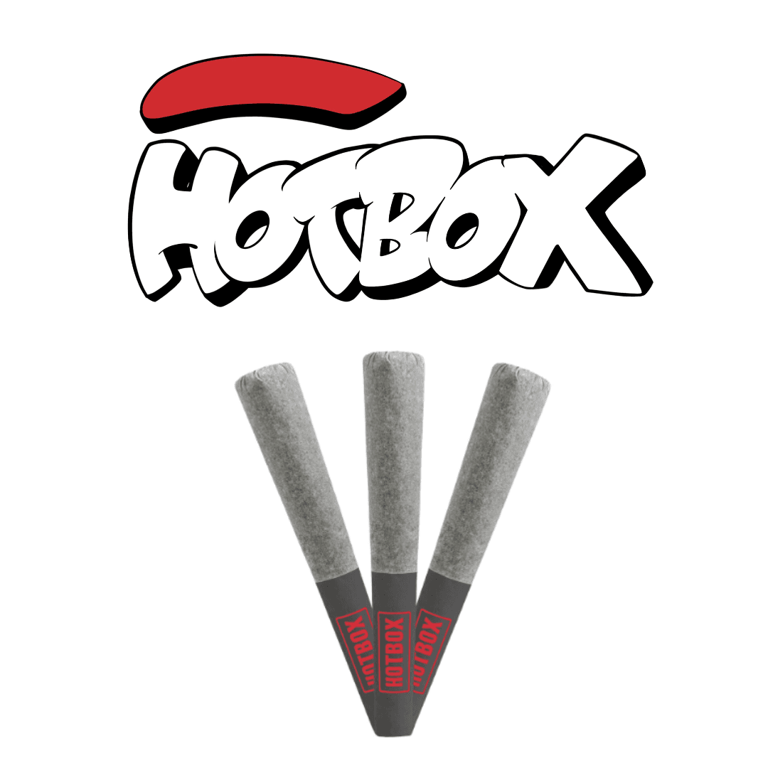 Hotbox HOTBOX, OG Kush Live Resin Infused Pre-Rolls, 3x0.5g Pre-rolls