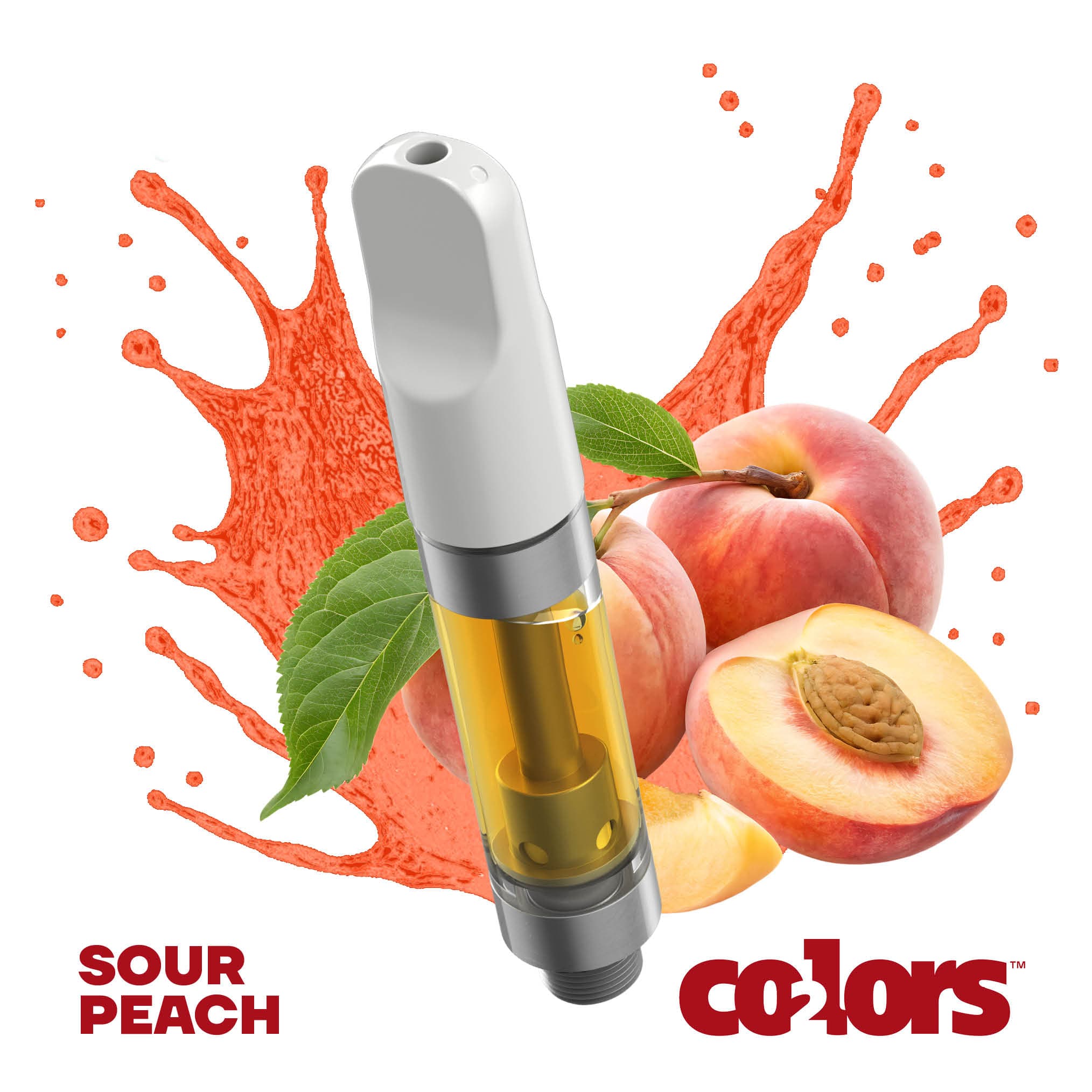 Co2lors Sour Peach Vape Cart