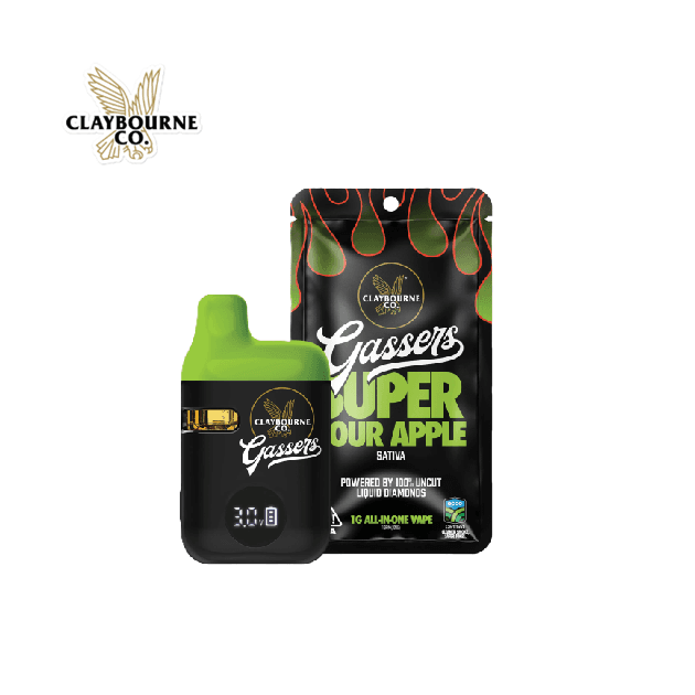 Claybourne Co. Super Sour Apple | Vape AIO