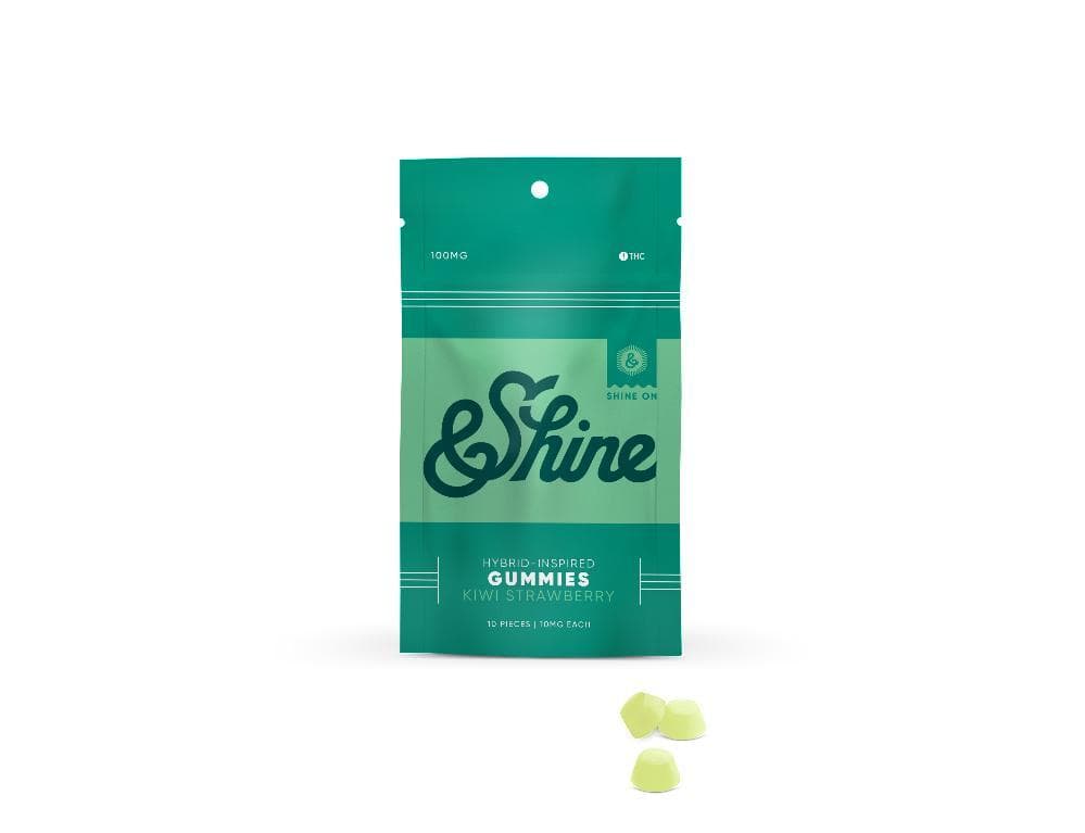 &Shine Kiwi Strawberry [10pk] (100mg)