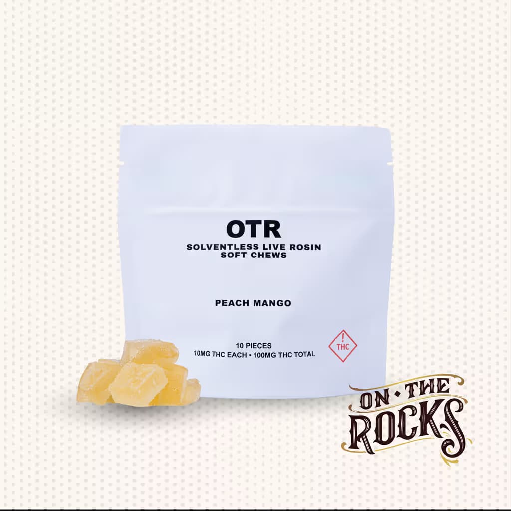 On The Rocks Peach Mango [Pink Certz]