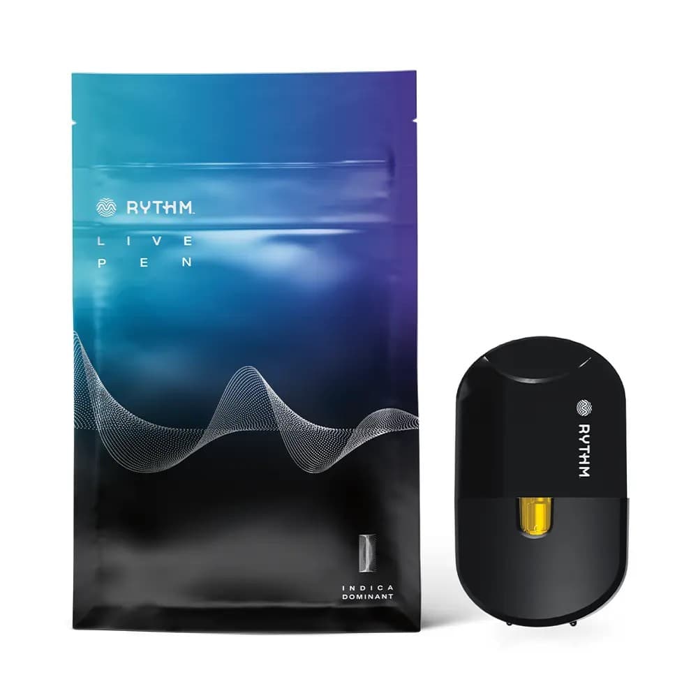 RYTHM Rythm 1g LEAF Live Sauce Pen Rainbow Zelato (I) 01556