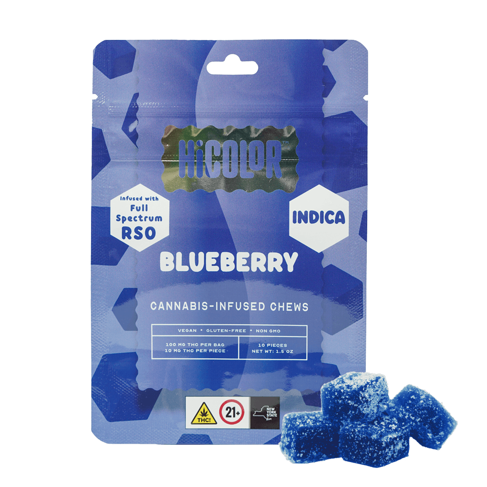 HiCOLOR Blueberry 10mg RSO [10pk] (100mg)