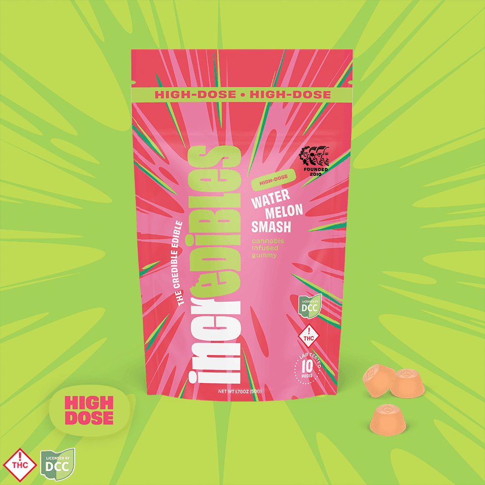 incredibles Watermelon Smash High Dose [10pk] (500mg)