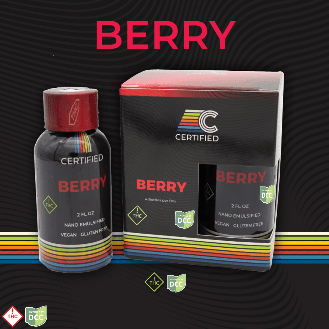 CERTIFIED Berry [4pk] (100mg)