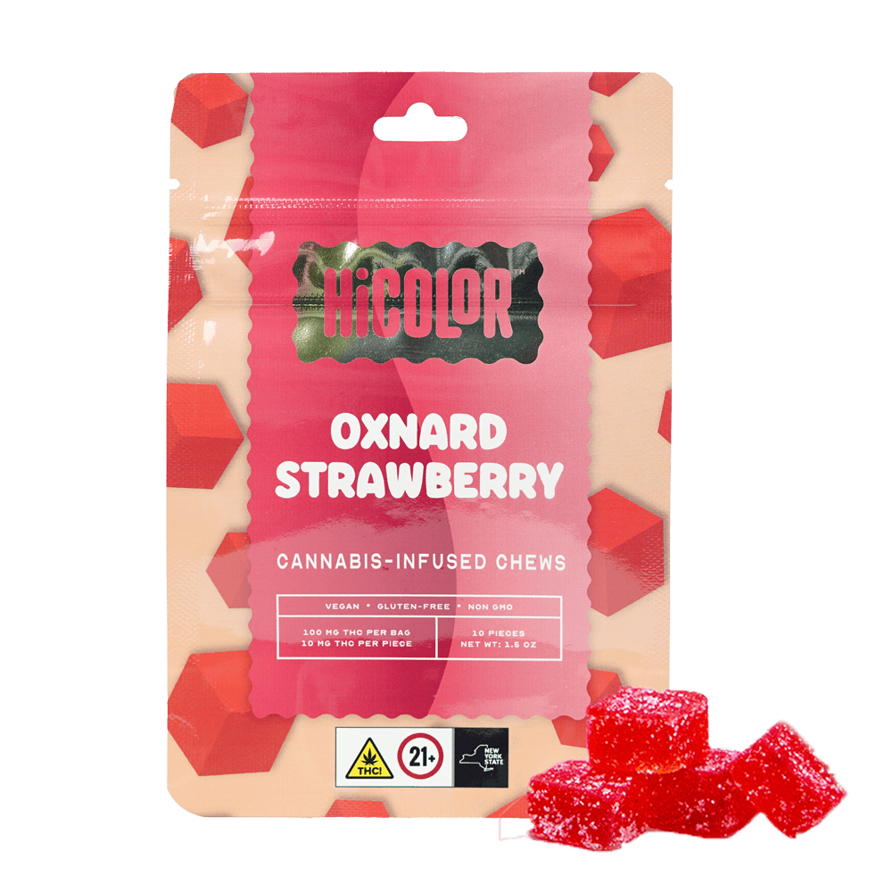 HiCOLOR Oxnard Strawberry [10pk] (100mg)