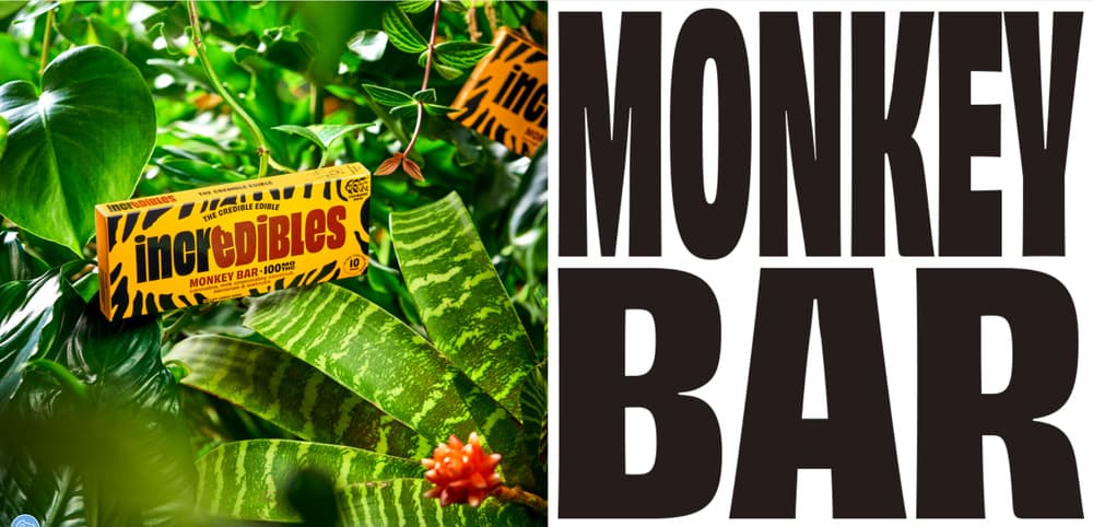 incredibles Monkey Bar Bites [10pk] (100mg)
