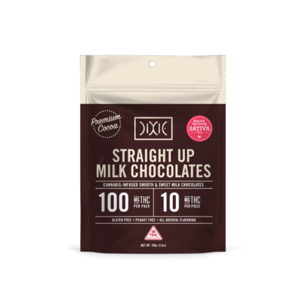 Dixie Straight Up Milk - Sativa [10pk] (100mg)