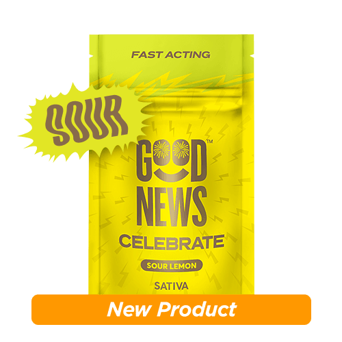 Good News Fast Acting Chews - Sour Lemon