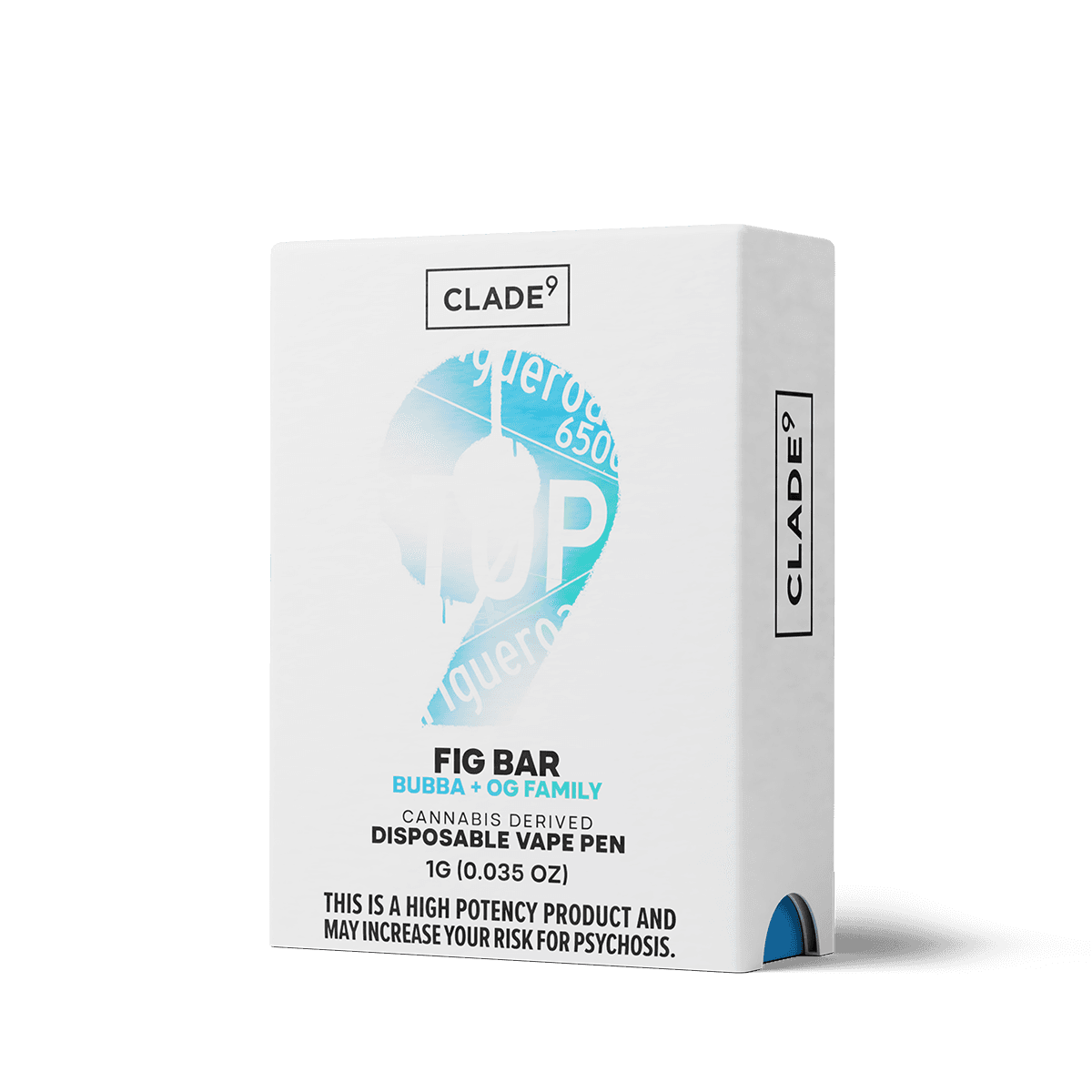 Clade9 Clade9 Vape Disposable 1g Distillate- Fig Bar