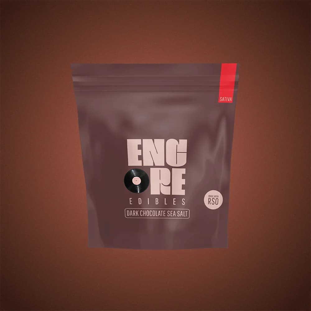 Encore Edibles Dark Chocolate - Sativa [10pk] (100mg)