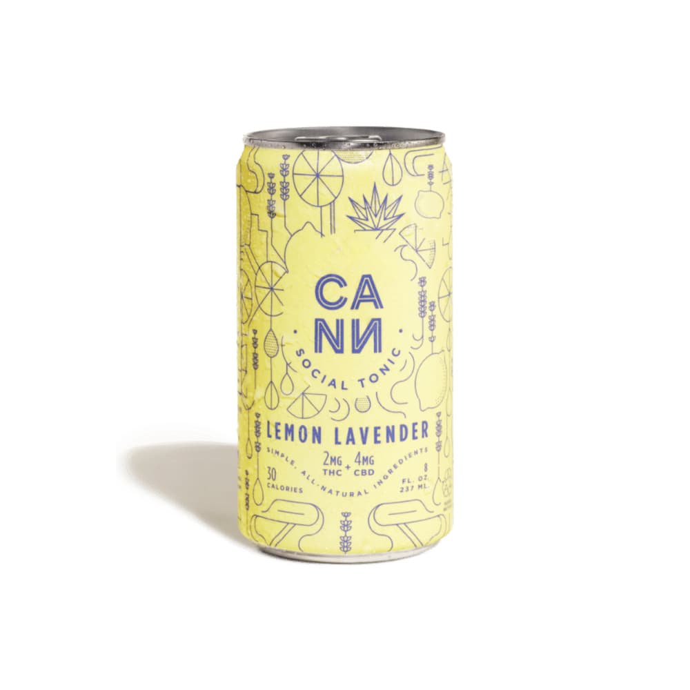 Cann Hemp-Derived Lemon Lavender 12oz (3mg THC 6mg CBD)