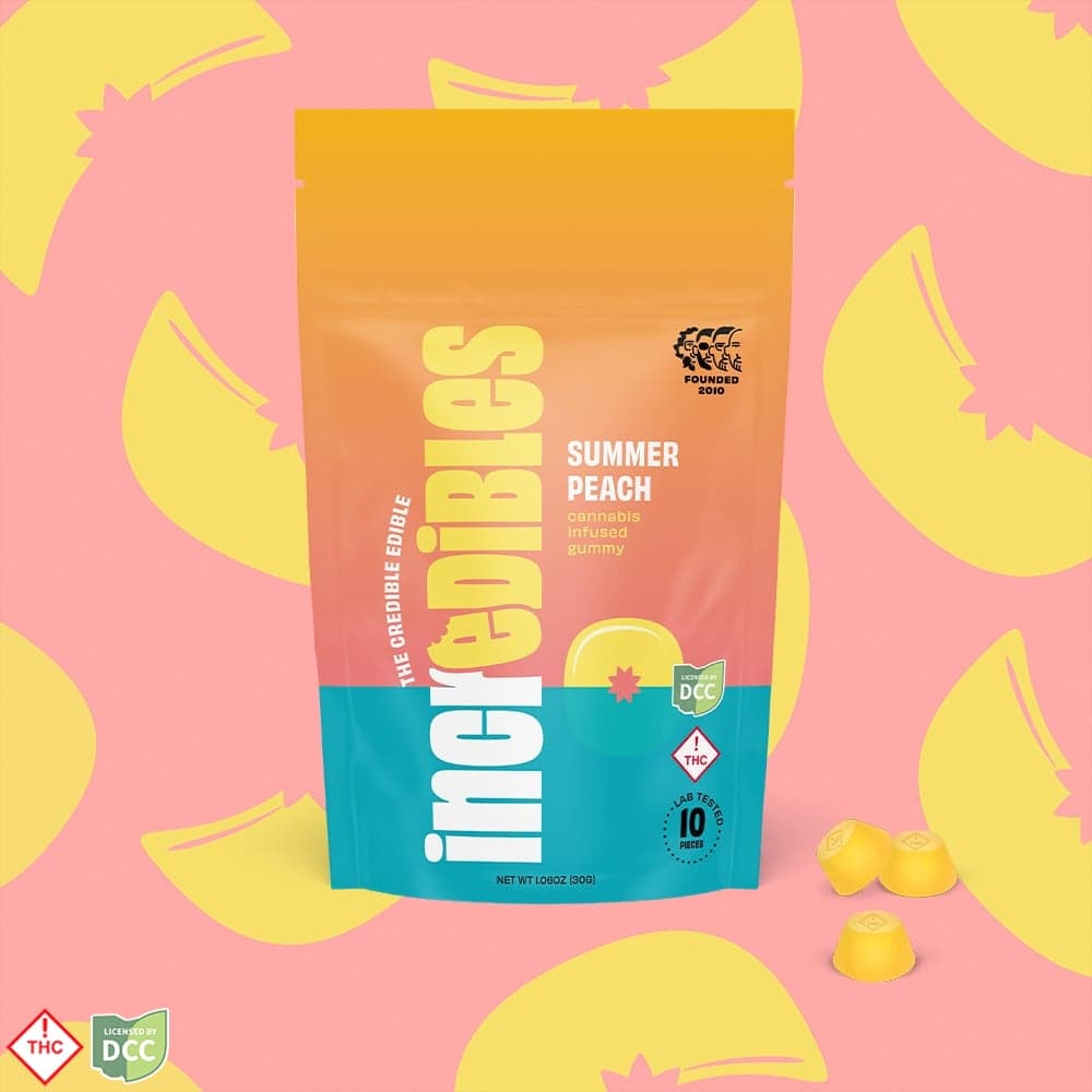 incredibles Summer Peach [10pk] (100mg)