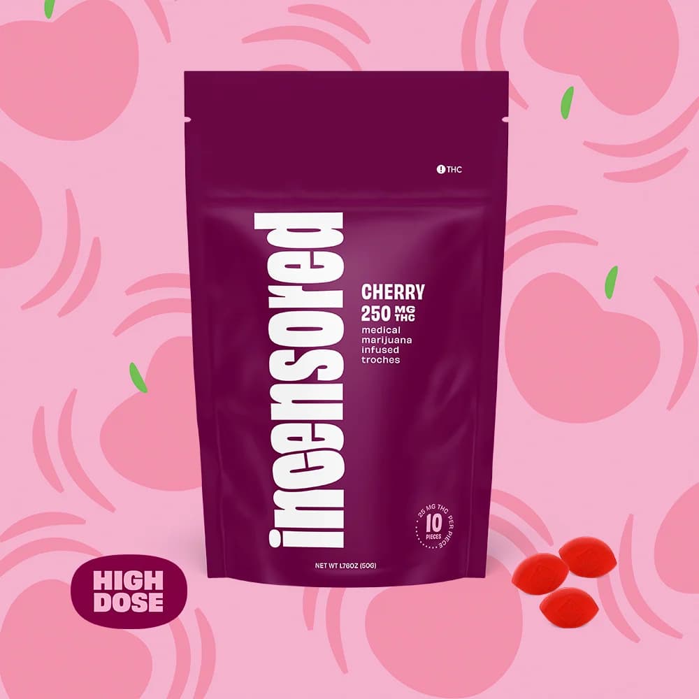 (inc)ensored Cherry High Dose [10pk] (250mg)