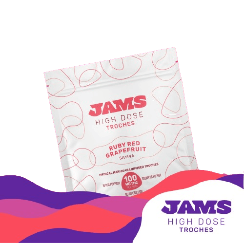 JAMS Grapefruit High Dose Classic Troche
