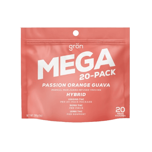 Grön Passion Orange Guava Mega