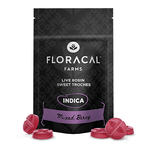 FloraCal Live Rosin Mixed Berry Sweet Troches