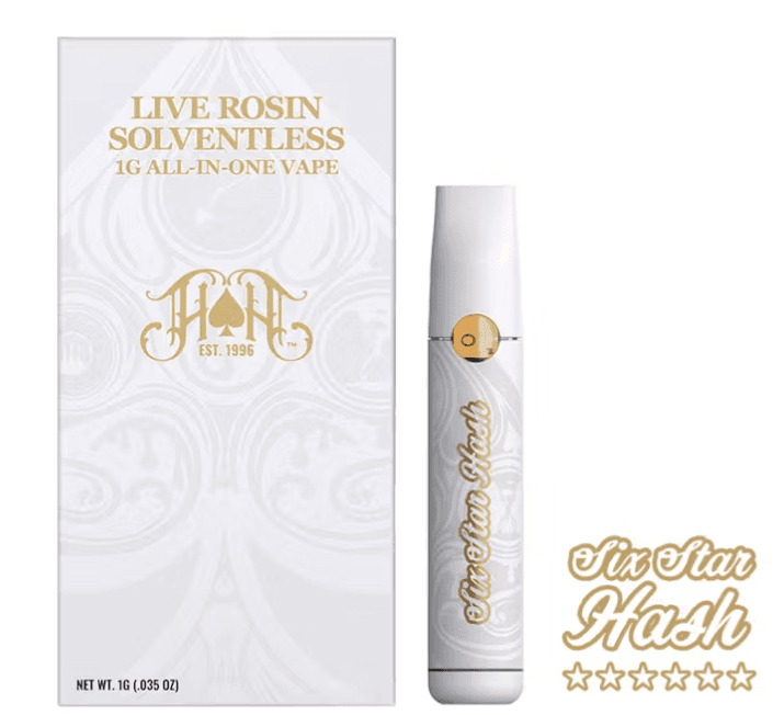 HEAVY HITTERS Maple Breath | Disposable | Live Rosin | 1g