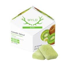 Wyld Kiwi 1:1 THCv + Sativa Enhanced Gummies