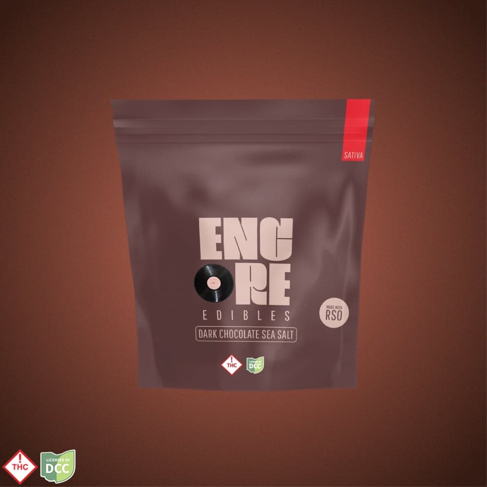 Encore Edibles Dark Chocolate - Sativa [10pk] (110mg)