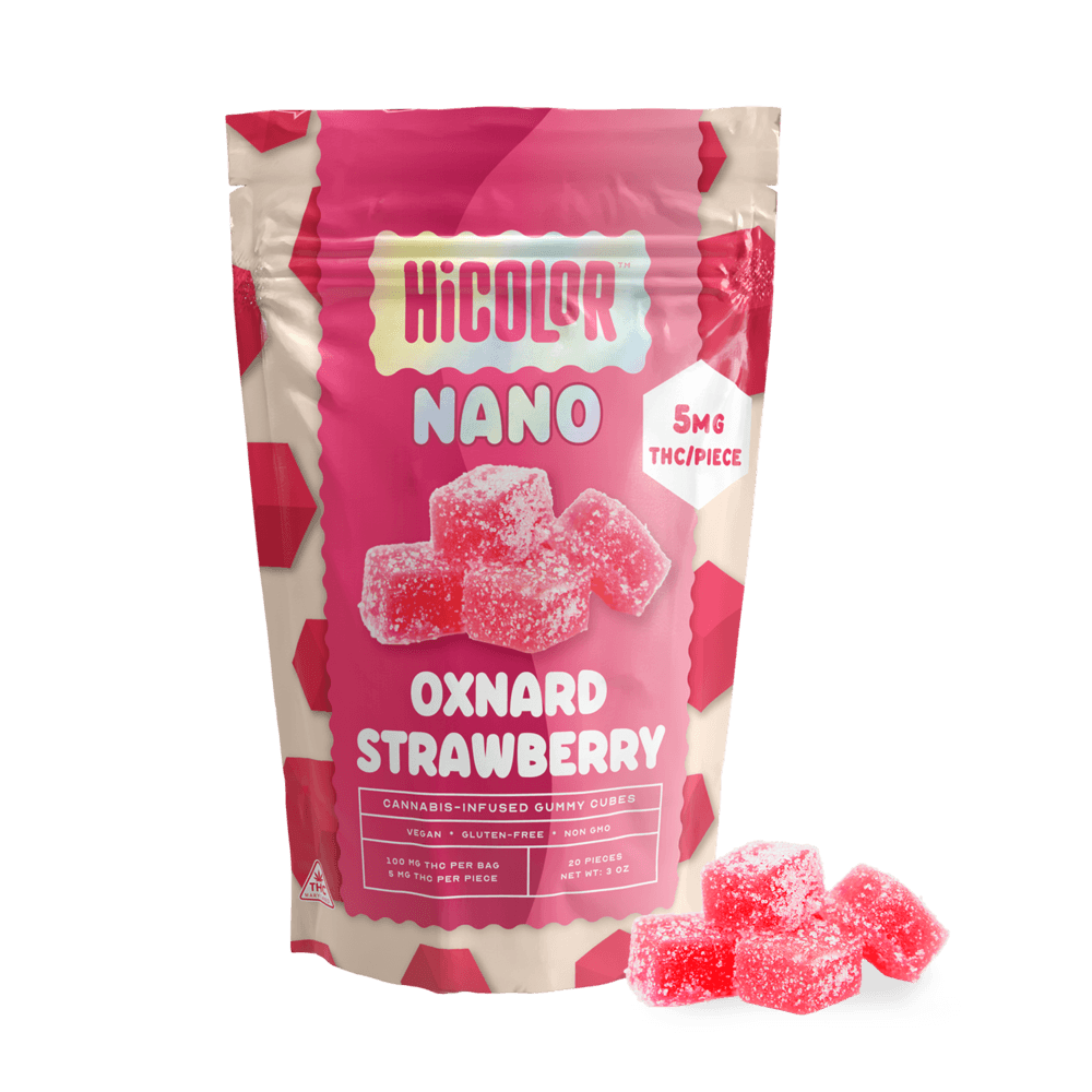 HiCOLOR Oxnard Strawberry Nano [20pk] (100mg)