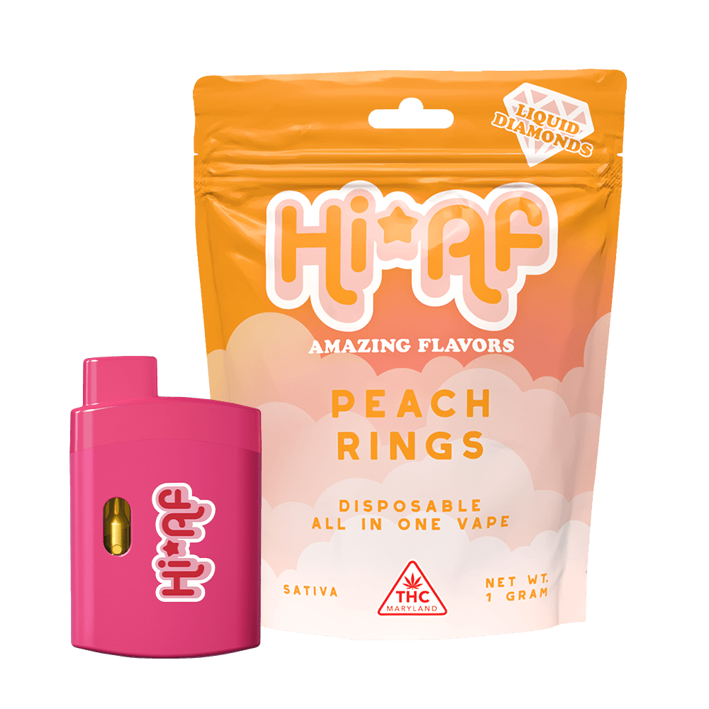 Hi*AF Peach Rings [1000mg]