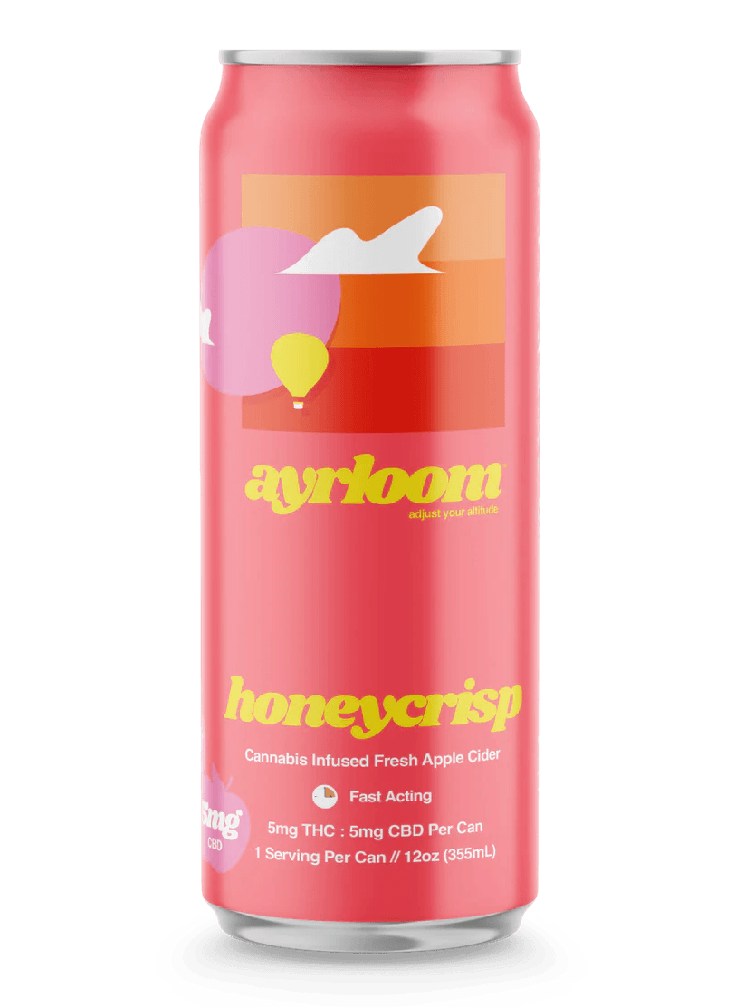 Ayrloom 1:1 Honeycrisp Apple Cider [12oz] (5mg THC/5mg CBD)