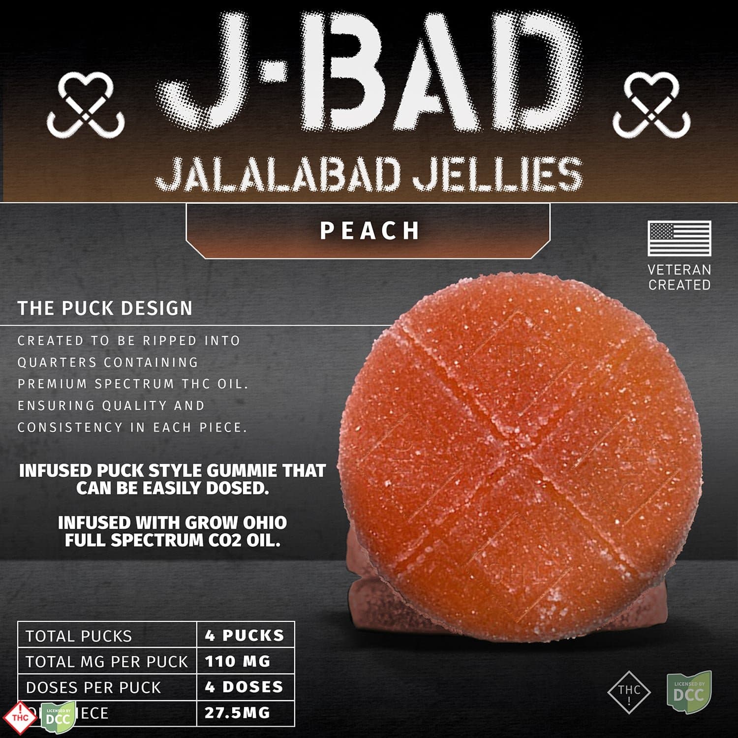 Butterfly Effect Peach [16pk] (440mg)