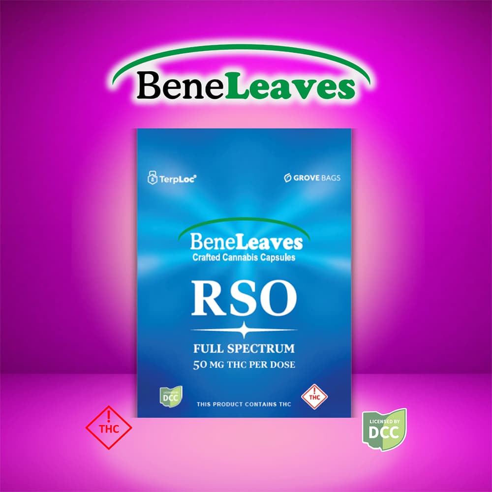 BeneLeaves RSO Capsule [11pk] (550mg)