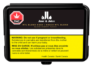 Jane & Juice MTL Blond Hash | Black Cherry Punch | 1g